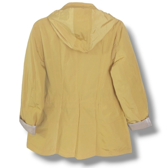 NWT Charter Water-Resistant Yellow Utility Hooded Jacket $99.50 Medium - Picture 4 of 8